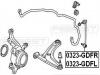 FEBEST 0323GDFL ТЯГА СТАБИЛИЗАТОРА ПЕРЕДНЯЯ ЛЕВАЯ (HONDA JAZZ/FIT GD# 2001-) FEBEST