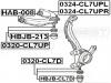 FEBEST 0324CL7UPL РЫЧАГ ПЕРЕДНИЙ ВЕРХНИЙ ЛЕВЫЙ (HONDA ACCORD CL/CN/CM 2002- HONDA INSPIRE UC1 2003-) FEBEST