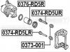 FEBEST 0374-RD5LR Втулка направляющая суппорта тормозного заднего