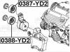 FEBEST 0387-YD2 Ролик натяжной