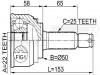 FEBEST 0410004 ШРУС НАРУЖНЫЙ 22x50x25 (HYUNDAI ELANTRA/LANTRA 1990-1995 HYUNDAI SCOUPE 1990-1995 HYUNDAI SONATA 198