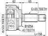 FEBEST 0410010A43 ШРУС НАРУЖНЫЙ 23x54x25 (MITSUBISHI CARISMA DA 1995-2003 MITSUBISHI LANCER/COLT CA/CB 1991-1995 MITSU