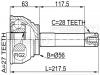 FEBEST 0410014 ШРУС НАРУЖНЫЙ 27x56x28 (MITSUBISHI L200 K62T/K72T 1996-2001 MITSUBISHI PAJERO I L041G-L149G 1989-199