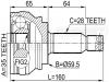 FEBEST 0410CW5 ШРУС НАРУЖНЫЙ 35x59,5x28 (MITSUBISHI DELICA D5 CV5W 2006- MITSUBISHI OUTLANDER CW 2006-) FEBEST