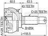 FEBEST 0410DA2A43 ШРУС НАРУЖНЫЙ 29X54X25 (MITSUBISHI CARISMA DA 1995