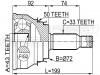 FEBEST 0410V75RA50 ШРУС НАРУЖНЫЙ ЗАДНИЙ 43x84x33 (MITSUBISHI PAJERO III MONTERO V75W 2000-2006) FEBEST
