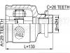 FEBEST 0411-CU204WD ШРУС внутренний