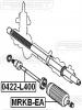 FEBEST 0422L400 ТЯГА РУЛЕВАЯ (MITSUBISHI DELICA SPACE GEAR/CARGO PA/PB/PC 1994-2006 MITSUBISHI L400 SPACE GEAR PD4W/