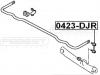 FEBEST 0423DJR ТЯГА СТАБИЛИЗАТОРА ЗАДНЯЯ (MITSUBISHI ECLIPSE DK2A/DK4A USA 2006- MITSUBISHI ENDEAVOR D71W/D81W 2003