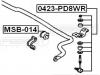 FEBEST 0423PD8WR ТЯГА СТАБИЛИЗАТОРА ЗАДНЯЯ (MITSUBISHI DELICA PD4W/PD6W/PD8W 1994-2004 MITSUBISHI DELICA SPACE GEAR/C
