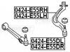FEBEST 0424-E55DL Рычаг нижний прямой левый