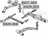 FEBEST 0429-004 Болт сход-развала MITSUBISHI PAJERO II V14W-V55W 1991-2004