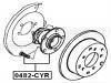 FEBEST 0482CYR СТУПИЦА ЗАДНЯЯ (MITSUBISHI LANCER CY2A/CY3A/CY4A 2007-) FEBEST