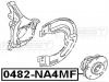 FEBEST 0482-NA4MF Подшипник передней ступицы