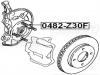 FEBEST 0482Z30F 0482-Z30F_ступица передн./ Mitsubishi Colt Z32A/Z34A/Z36A/Z37A/Z38A/Z39A 04