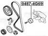 FEBEST 0487-4G69 Ролик натяжителя ремня ГРМ