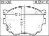 FEBEST 0501GGF _колодки тормозн.передн./ Mazda 6 GG 02-08