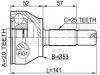 FEBEST 0510DY3 ШРУС НАРУЖНЫЙ 20x53x25 (MAZDA DEMIO DY3/DY5 2002-) FEBEST