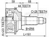 FEBEST 0510FRA44 ШРУС НАРУЖНЫЙ 23x56x26 (MAZDA FRIENDEE/FREDA SGL/SGR 1995-) FEBEST