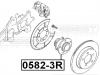 FEBEST 0582-3R Ступица задняя