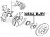 FEBEST 0582BJR СТУПИЦА ЗАДНЯЯ (MAZDA 323 BA 1994-1998 MAZDA 323 BG 1989-1994 MAZDA 323 BJ 1998-2002 MAZDA 323F BA 1