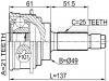 FEBEST 0710018 ШРУС НАРУЖНЫЙ 21x49x25 (SUZUKI BALENO/ESTEEM SY413/SY415/SY416/SY418/SY419 1995-2001 SUZUKI CULTUS S
