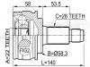 FEBEST 0710GVJB ШРУС НАРУЖНЫЙ 22x58.3x28 (SUZUKI GRAND VITARA/ESCUDO JB416/JB420/JB627 2006-) FEBEST