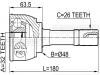 FEBEST 0710XL7 ШРУС НАРУЖНЫЙ 32x48x26 (SUZUKI GRAND VITARA/GRAND ESCUDO XL-7 JA627 2001-2006) FEBEST