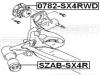 FEBEST 0782-SX4RWD Ступица задняя