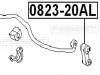 FEBEST 082320AL 0823-20AL_тяга стаб.перед./ Subaru Impreza G10 1992-2002