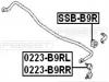 FEBEST 0823B9RL ТЯГА СТАБИЛИЗАТОРА ЗАДНЯЯ ЛЕВАЯ (SUBARU B9 TRIBECA 2004-) FEBEST