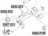 FEBEST 0887-001 Ролик натяжной