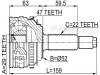 FEBEST 1110006A47 1110-006A47_шрус наружн.29x52x22/ Daewoo Lanos 97-05