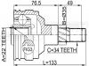 FEBEST 1111NEX ШРУС ВНУТРЕННИЙ 22х35х34 (CHEVROLET LANOS (T100) 1997-2002 CHEVROLET NUBIRA (J100) 1997-1999 DAEWOO