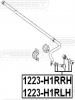 FEBEST 1223-H1RLH Тяга/стойка стабилизатора: HYUNDAI H-1 (TQ) 2007-