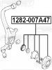 FEBEST 1282-007A47 Ступица задняя