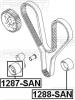 FEBEST 1287-SAN Ролик натяжной