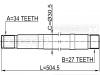 FEBEST 1612-221 Полуось левая