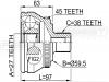 FEBEST 1710-A4B6A45 ШРУС наружный