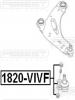 FEBEST 1820-VIVF Опора шаровая переднего нижнего рычага