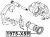 FEBEST 1975X5R РЕМКОМПЛЕКТ СУППОРТА ТОРМОЗНОГО ЗАДНЕГО
