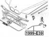FEBEST 1999-E39 Тросик привода открывания замка капота