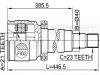 FEBEST 2111FOCRH Шрус внутренний правый 21х40х23 (ford focus i cak