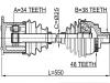 FEBEST 2114-GAL Привод в сборе