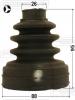 FEBEST 2115-CA220LHT ПЫЛЬНИК ШРУС ВНУТРЕННИЙ (88X95X26) КОМПЛЕКТ FORD MONDEO CA2 2007-