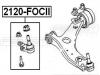 FEBEST 2120FOCII ОПОРА ШАРОВАЯ ПЕРЕДНЕГО НИЖНЕГО РЫЧАГА