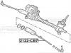 FEBEST 2122-CB7 Тяга рулевая FORD FOCUS III CB8 2011-