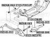 FEBEST 2125FOCUP ТЯГА ЗАДНЯЯ ПОПЕРЕЧНАЯ (FORD C-MAX 2003- FORD FOCUS II 2004-) FEBEST