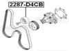 FEBEST 2287-D4CB Ролик натяжной