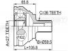 FEBEST 2310031 ШРУС НАРУЖНЫЙ 27x53x36 (AUDI A3 (8P1) 2003- SEAT ALTEA (5P1) 2004- SEAT ALTEA XL (5P5) 2006- SEAT LE